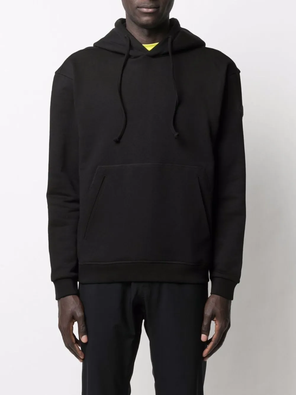 фото Moncler худи с кулиской и логотипом