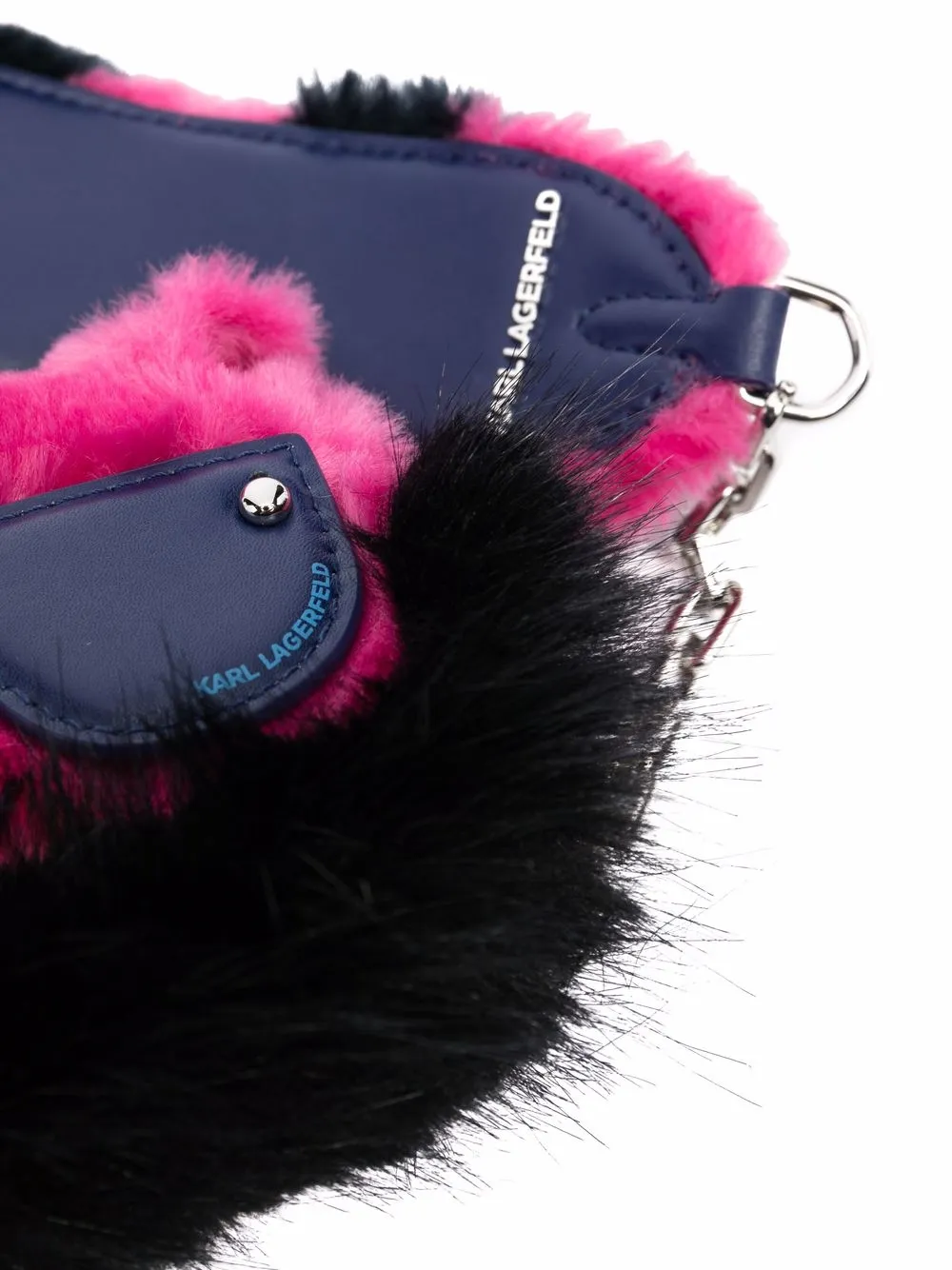 фото Karl lagerfeld сумка cyber choup из искусственного меха