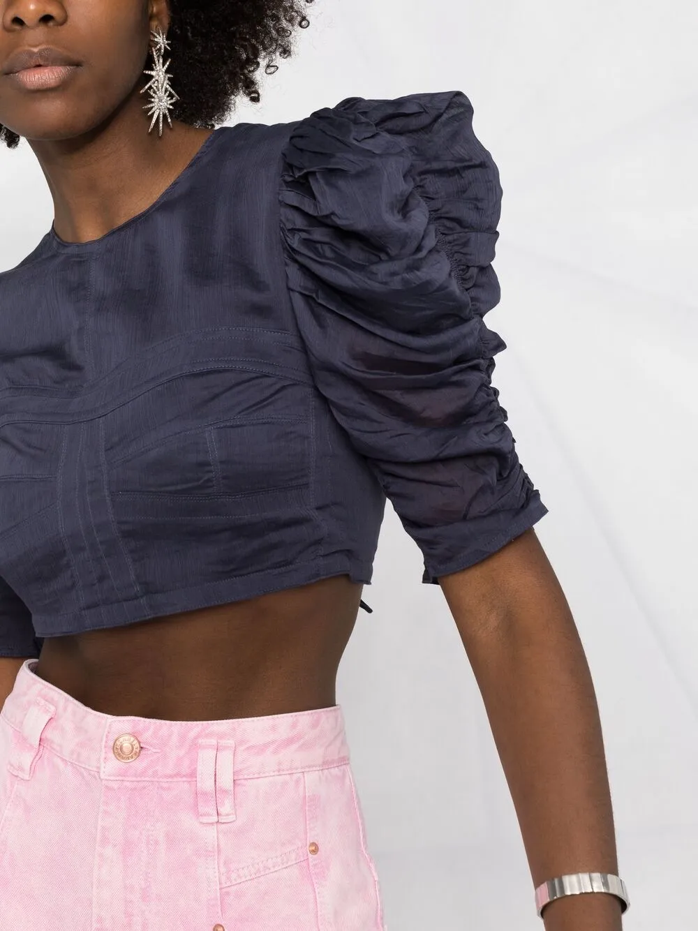 фото Isabel marant укороченный топ kobiachi