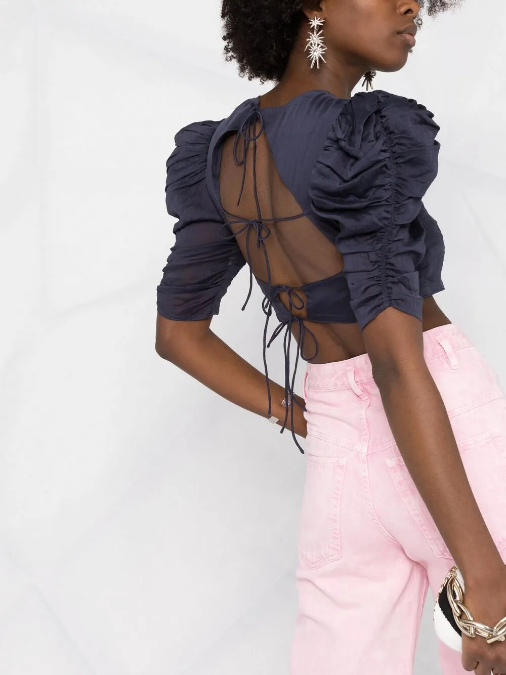фото Isabel marant укороченный топ kobiachi