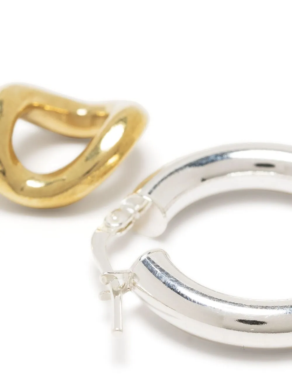фото Laura lombardi серьги-кольца в двух тонах