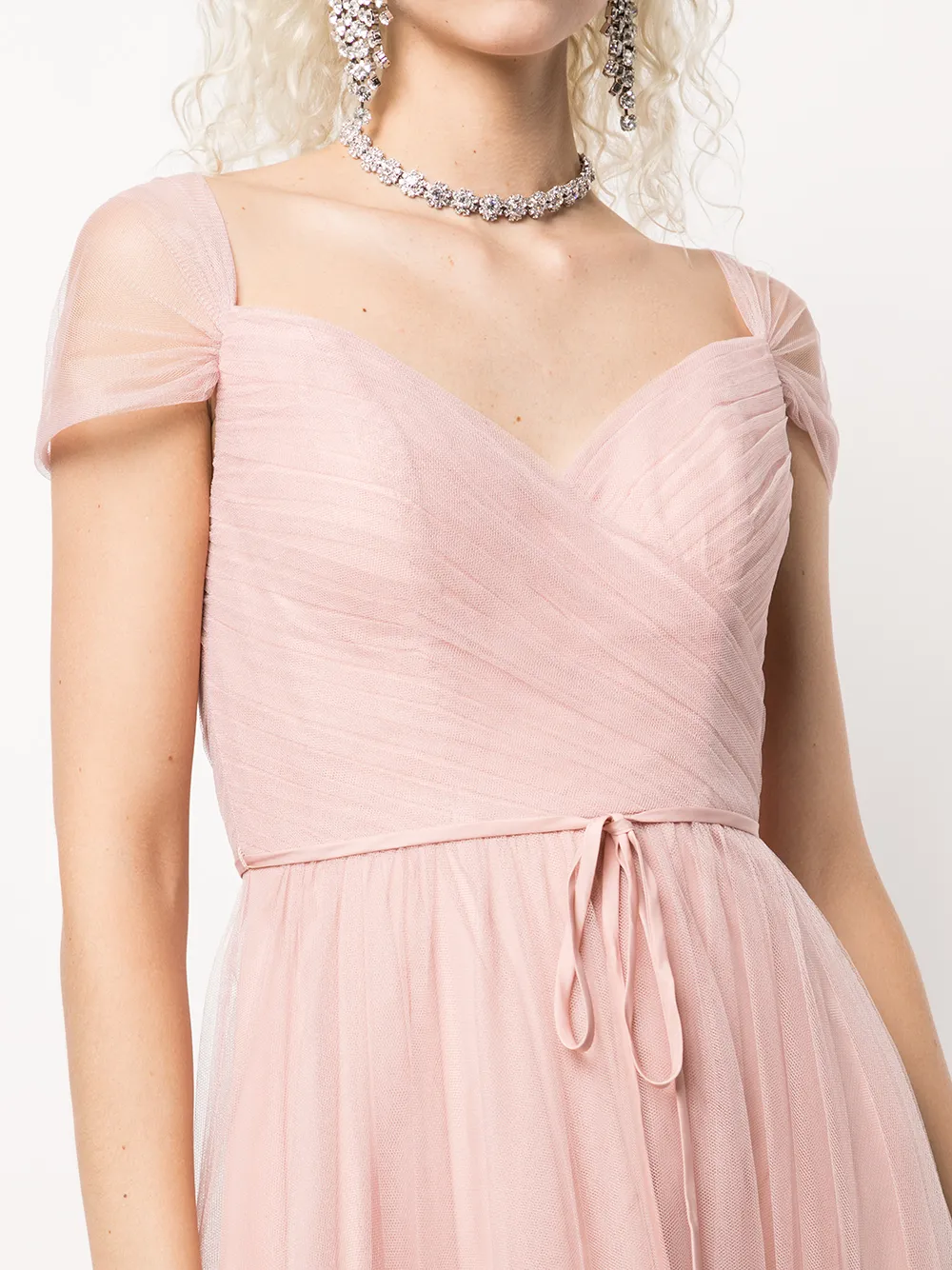 фото Marchesa notte bridesmaids платье florence со сборками