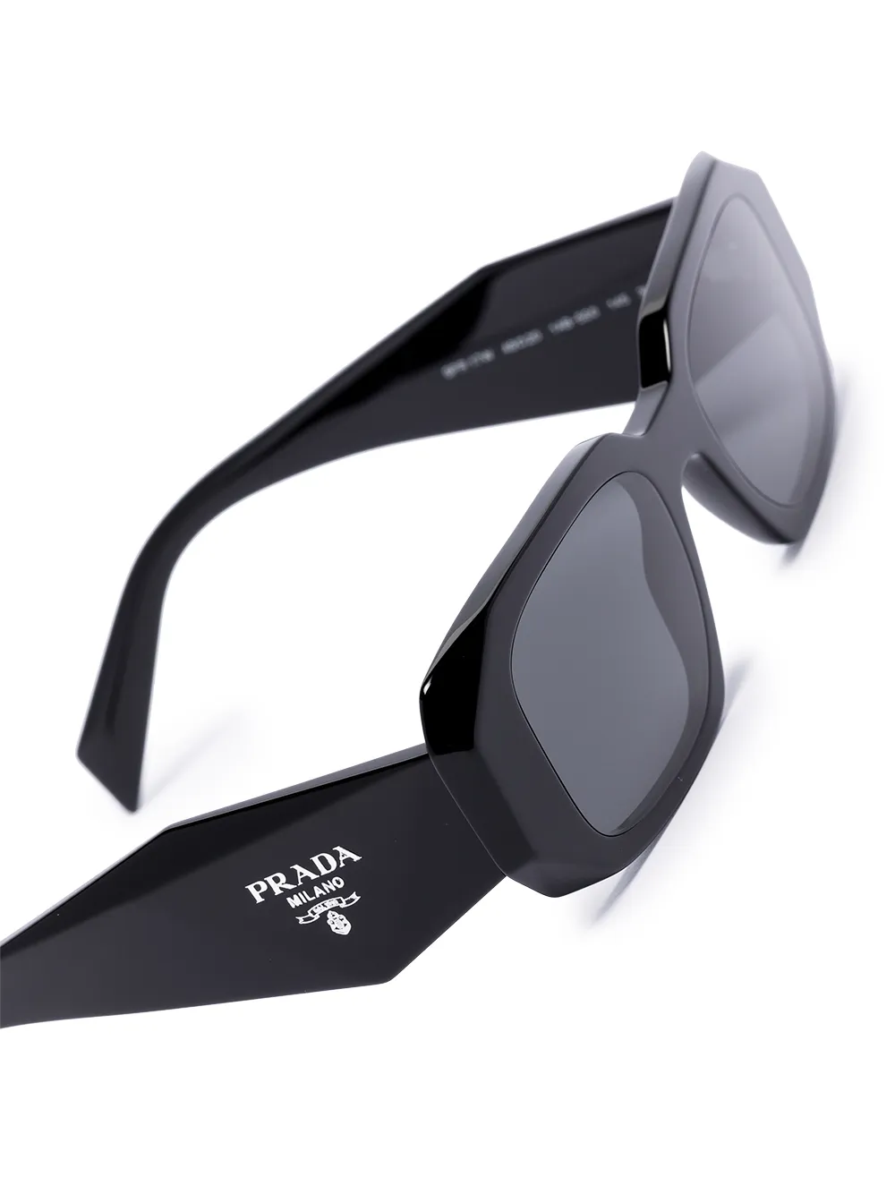 фото Prada eyewear солнцезащитные очки symbole в геометричной оправе