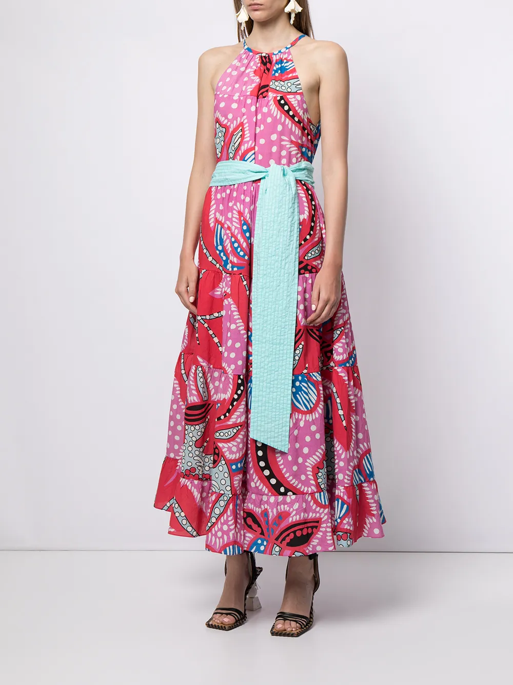 фото Rhode resort платье макси julia с принтом