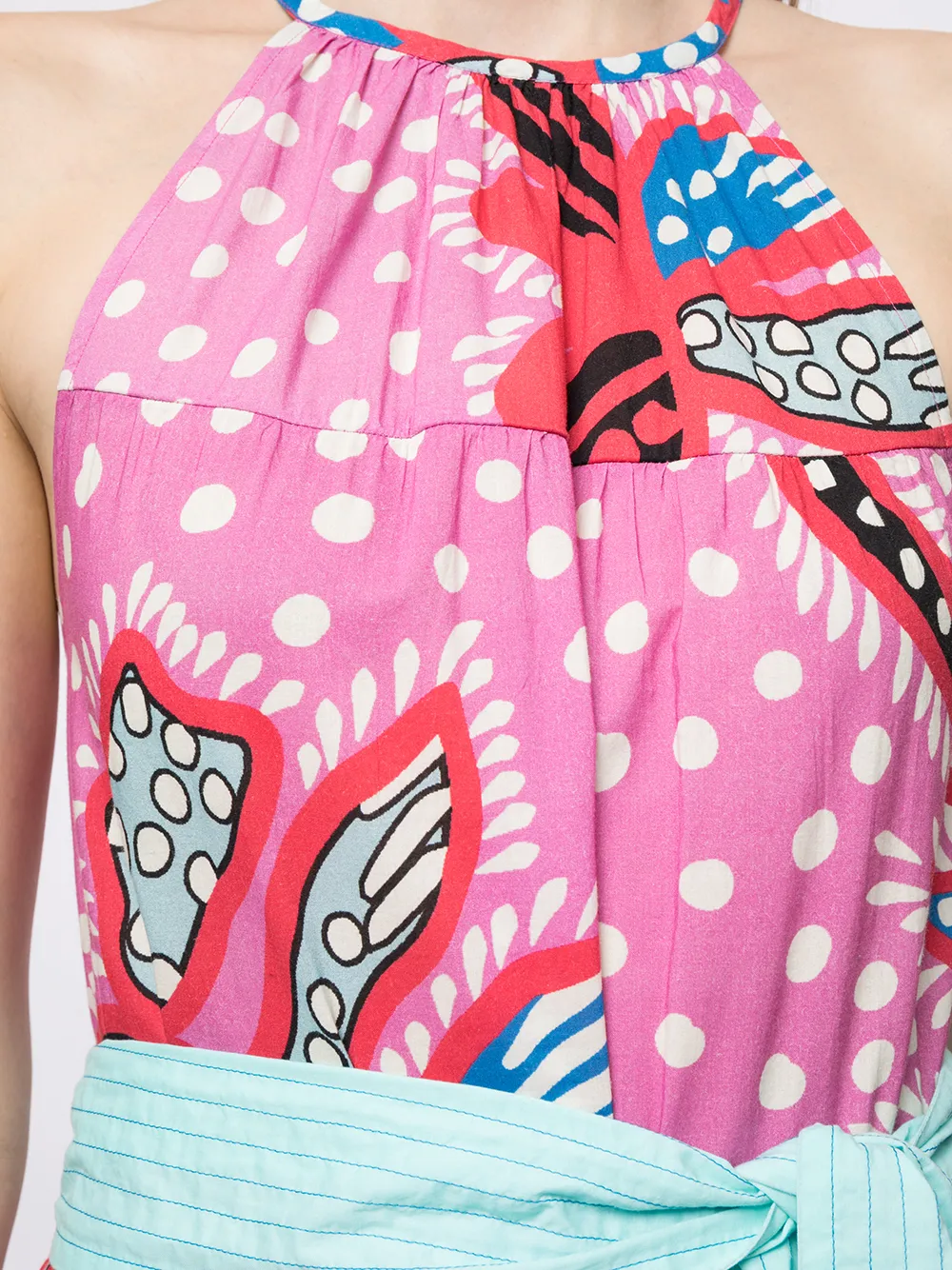 фото Rhode resort платье макси julia с принтом