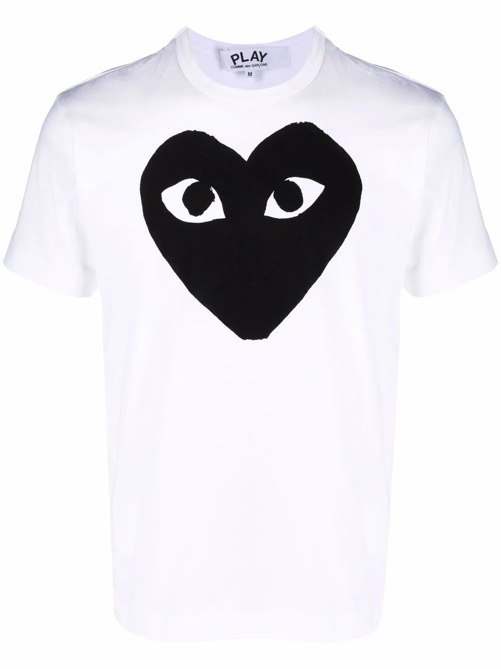 фото Comme des garçons play футболка с принтом