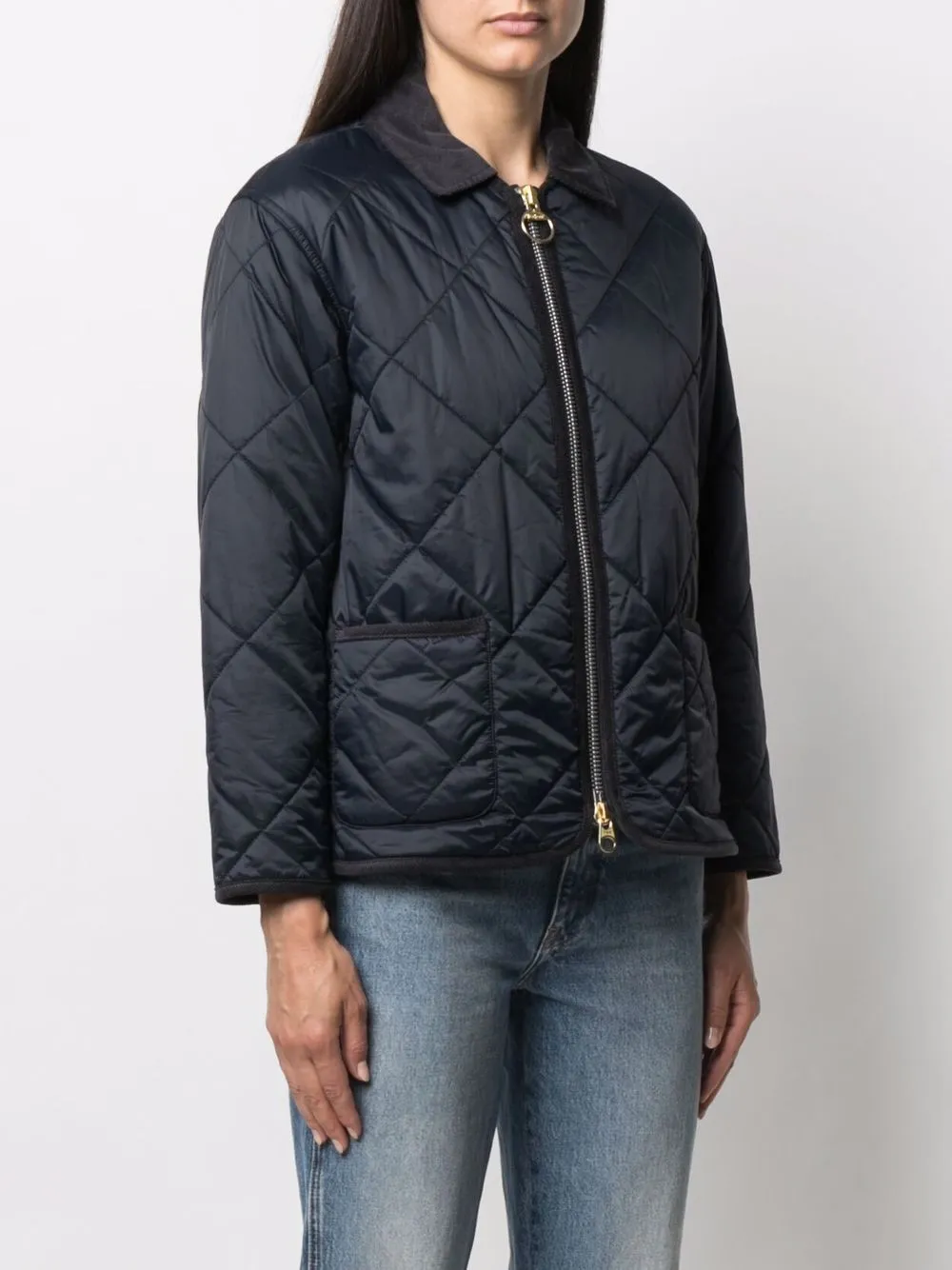 фото Barbour x alexa chung легкая стеганая куртка