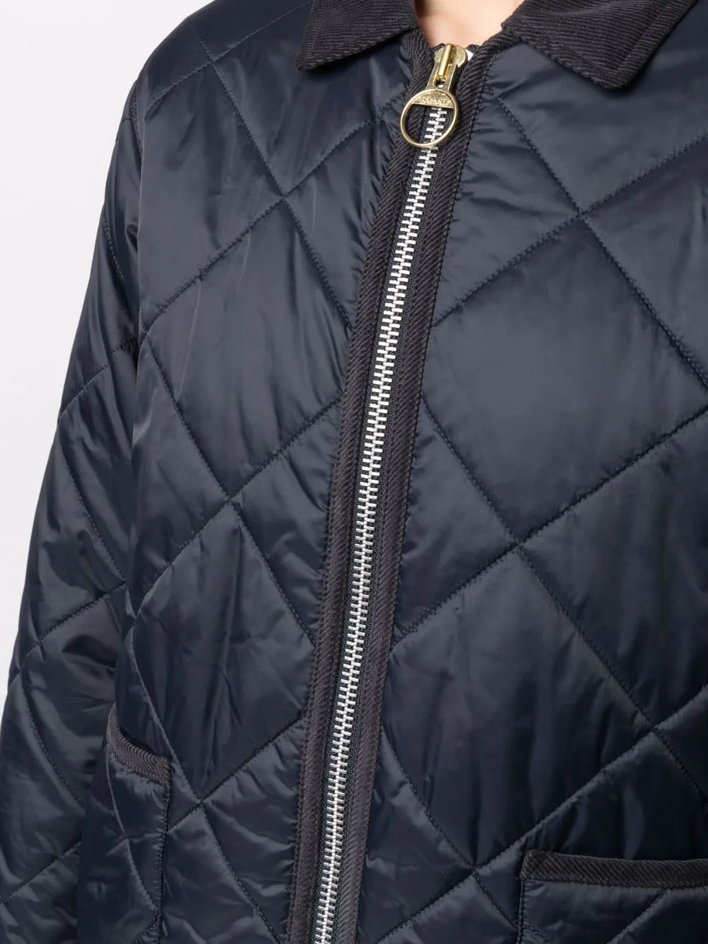 фото Barbour x alexa chung легкая стеганая куртка