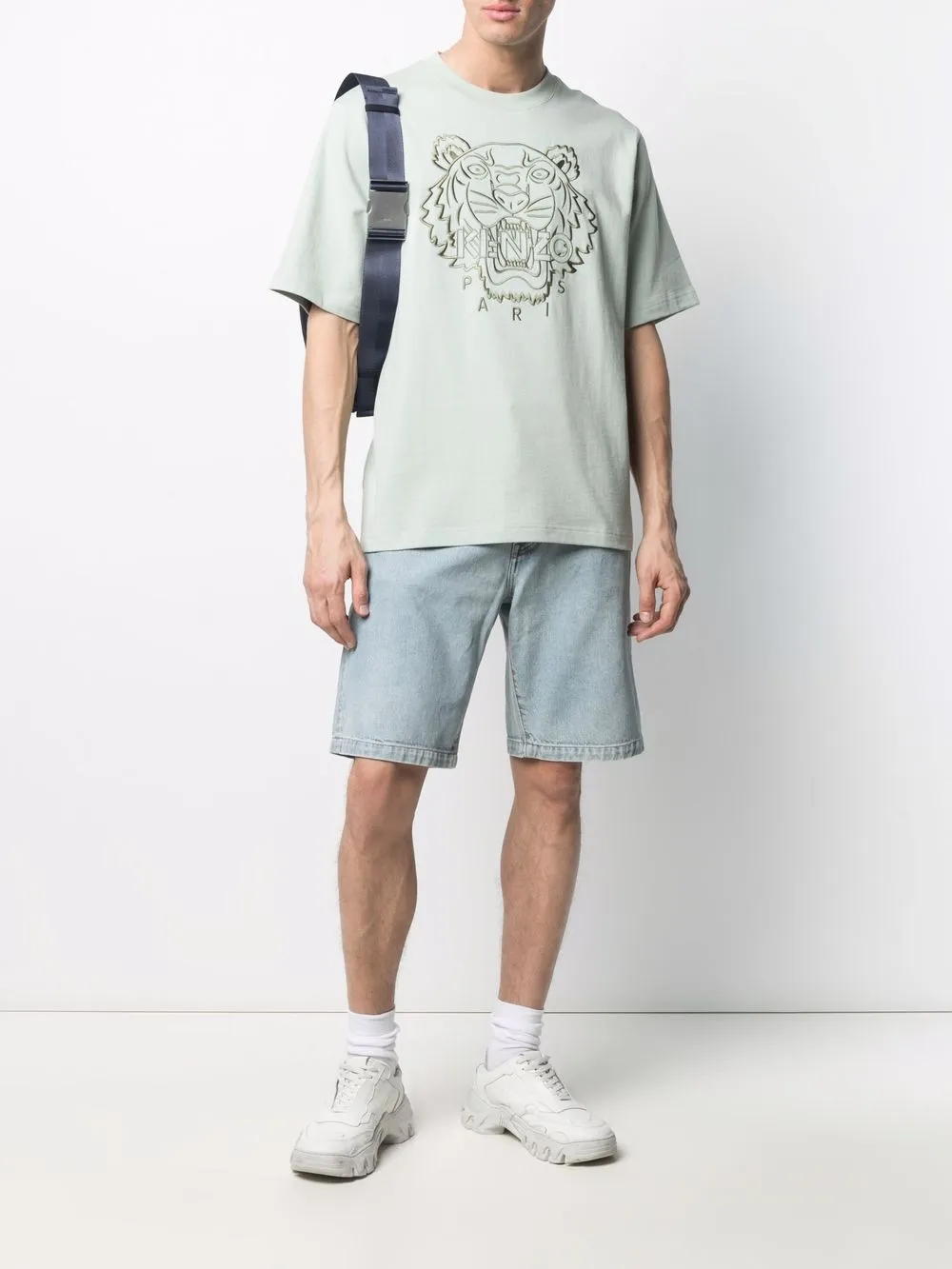 фото Kenzo футболка с вышивкой