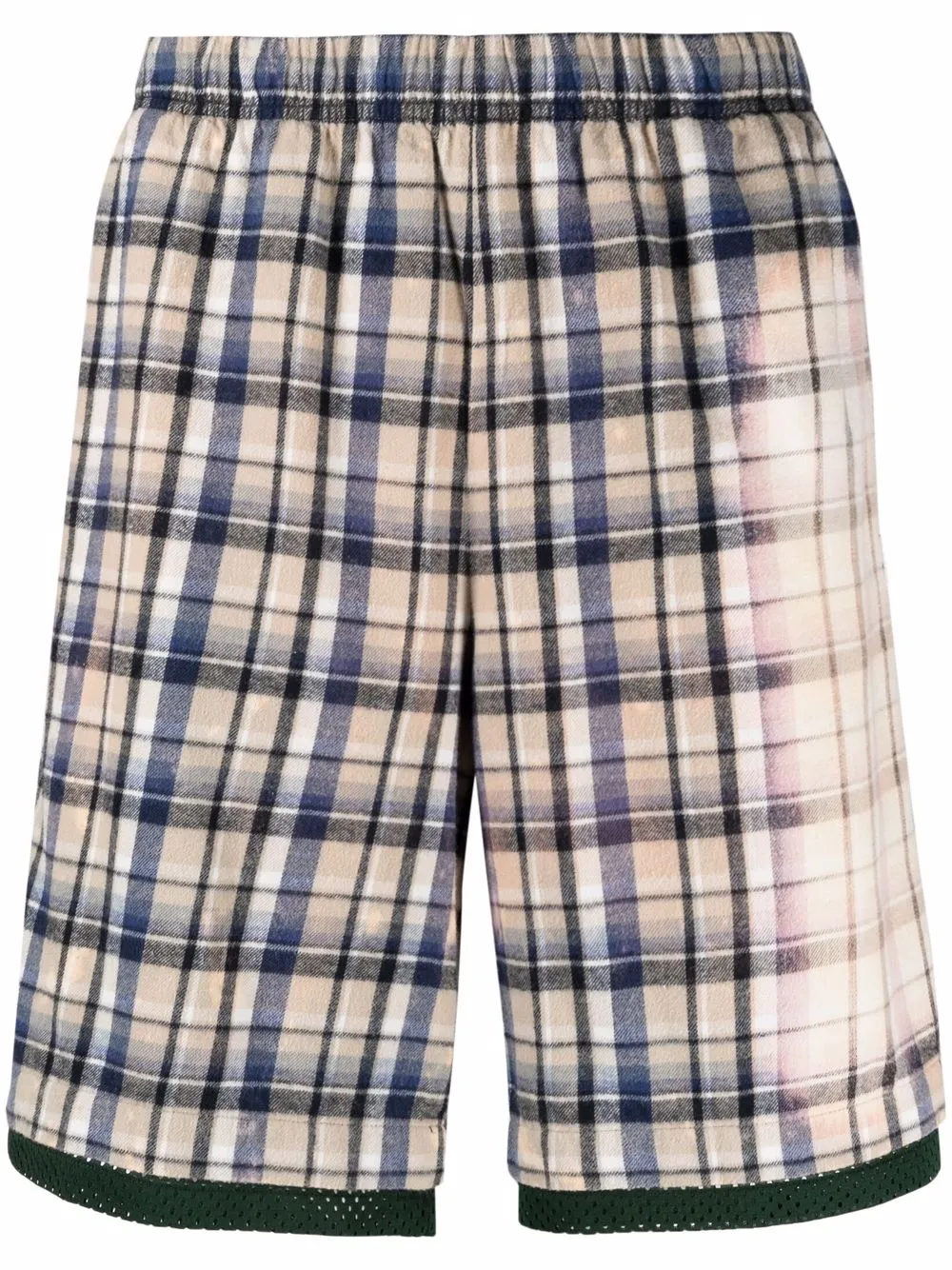 фото Acne studios клетчатые фланелевые шорты
