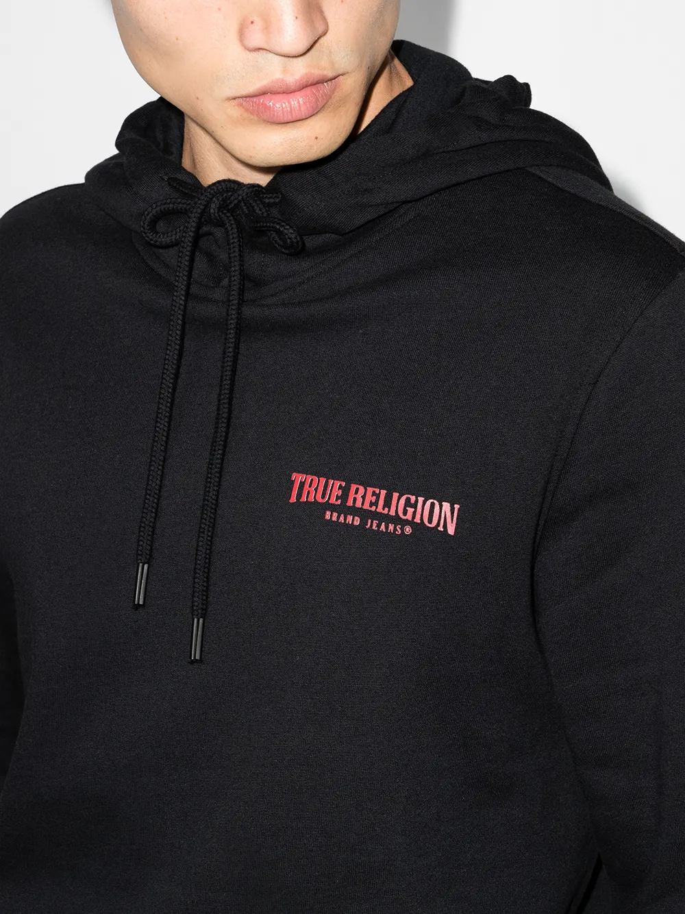 фото True religion толстовка с капюшоном и логотипом
