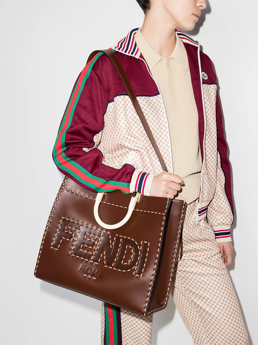 фото Fendi сумка-тоут sunshine