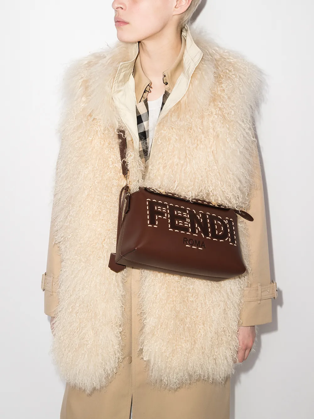 фото Fendi сумка на плечо by the way boston
