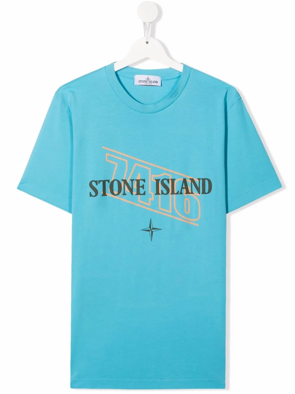 фото Stone island junior футболка с логотипом