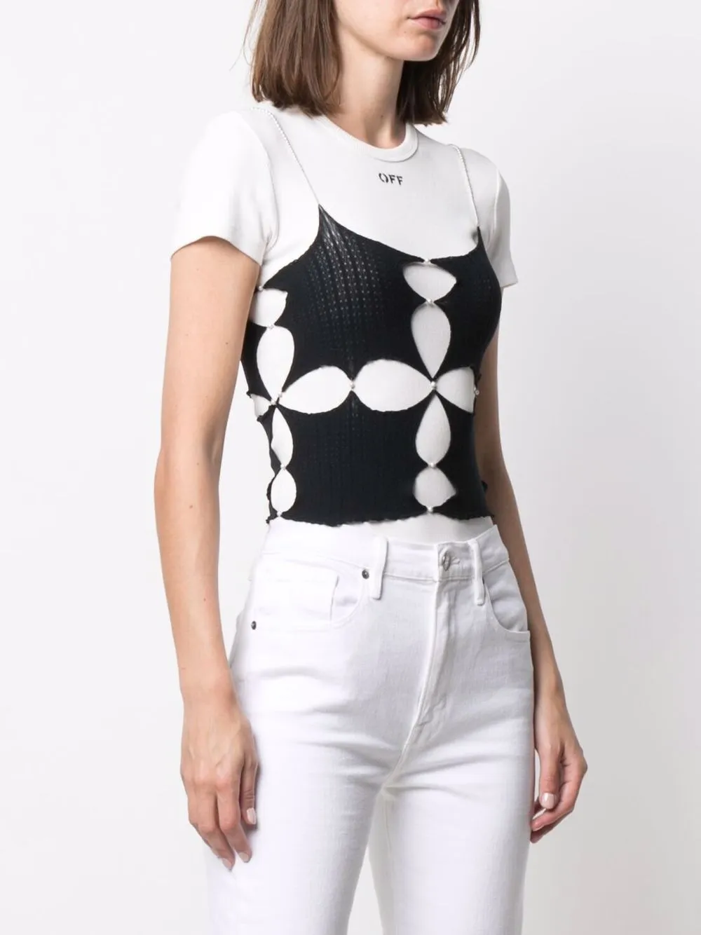 фото Rui топ с вырезами