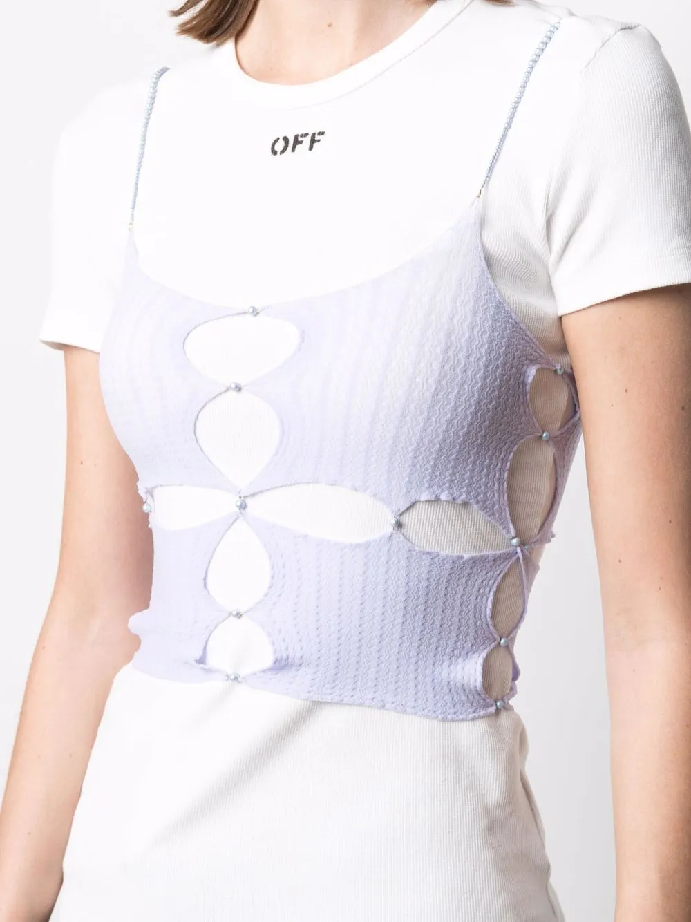 фото Rui топ с вырезами