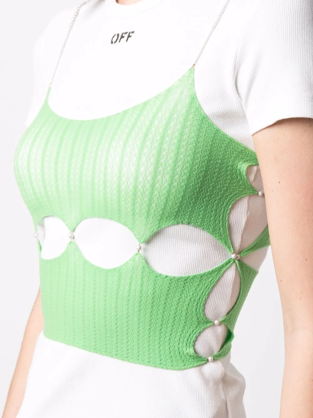 фото Rui топ с вырезами