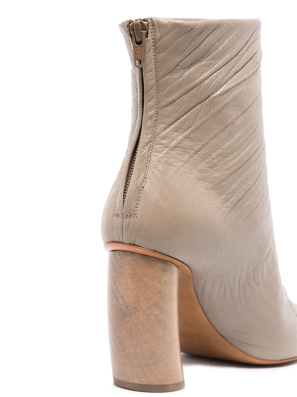 фото Angelo figus ботильоны cambra на деревянном каблуке