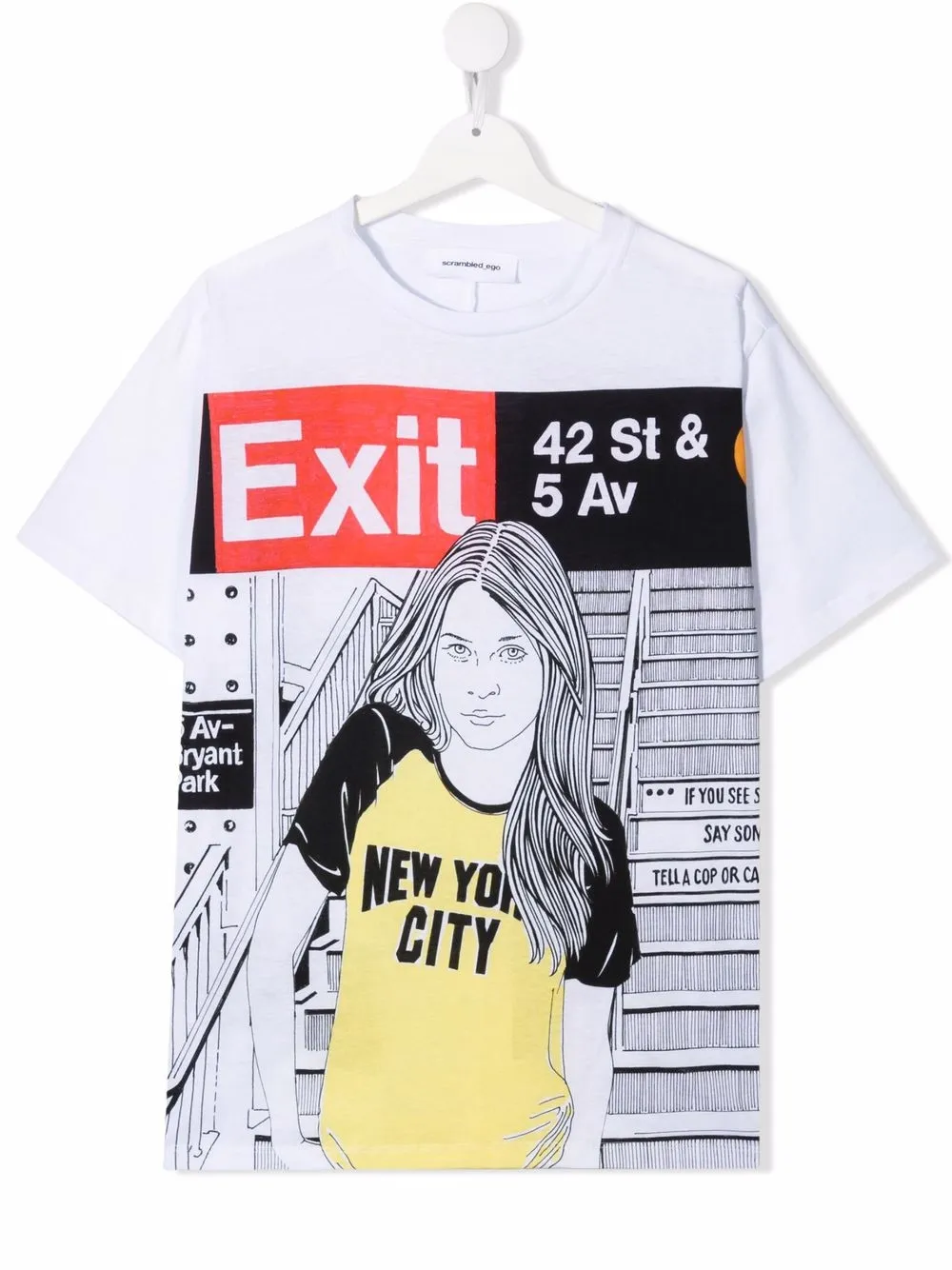 фото Scrambled ego kids футболка с графичным принтом