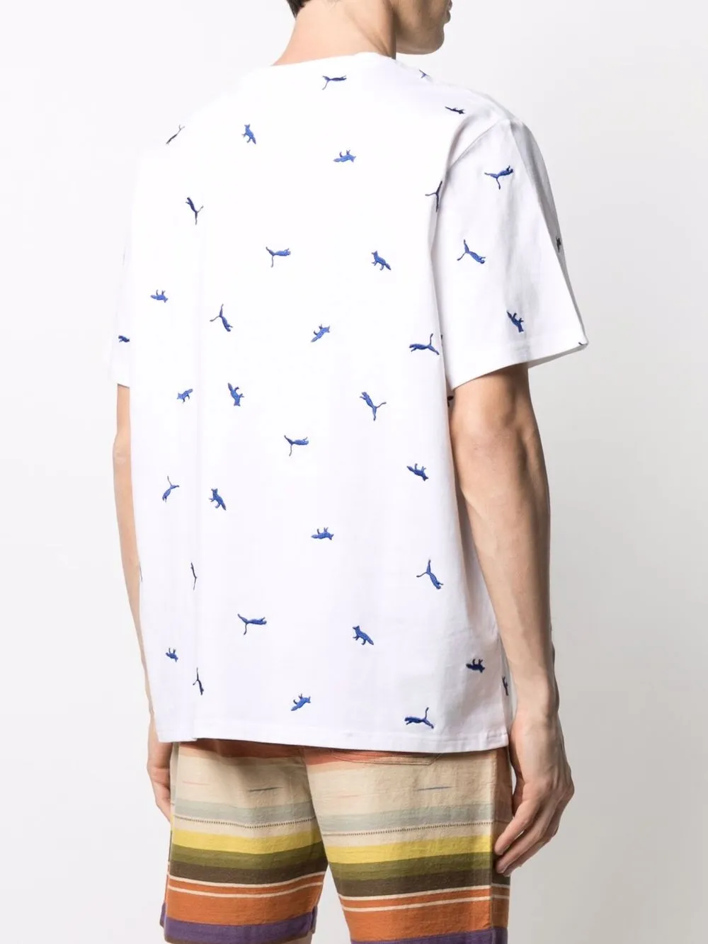 фото Puma футболка с вышитым логотипом