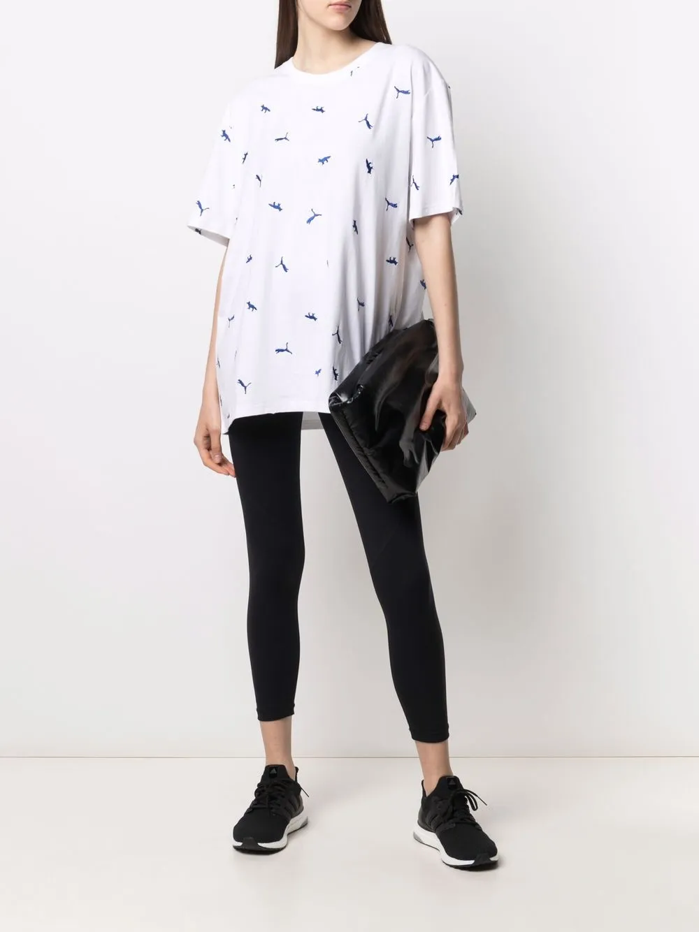 фото Puma футболка с вышитым логотипом