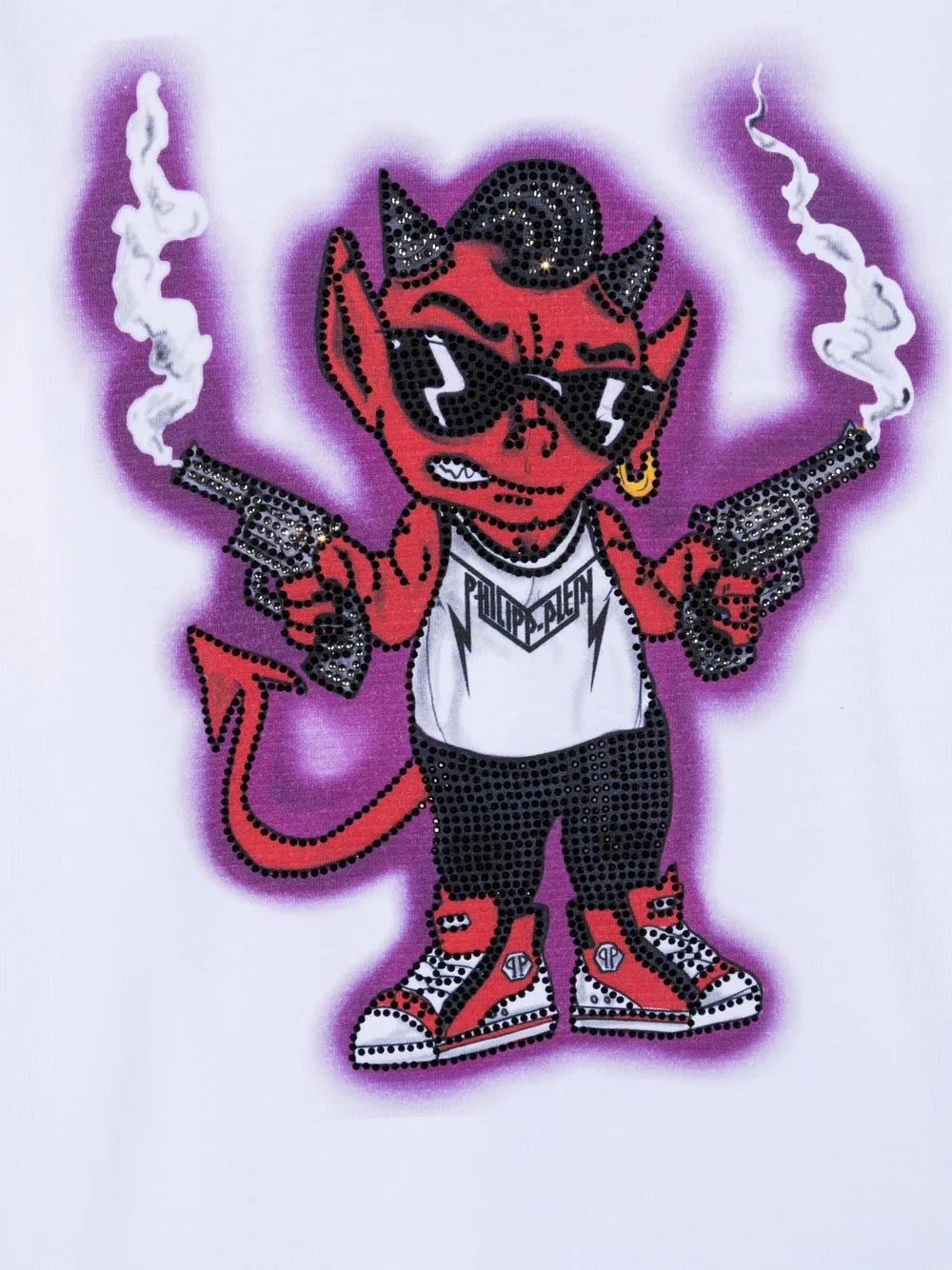 фото Philipp plein junior футболка bad devil