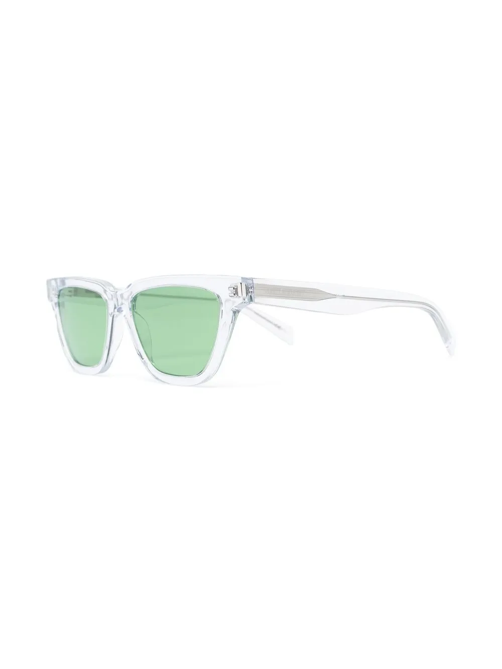 фото Saint laurent eyewear солнцезащитные очки sl462 в d-образной оправе