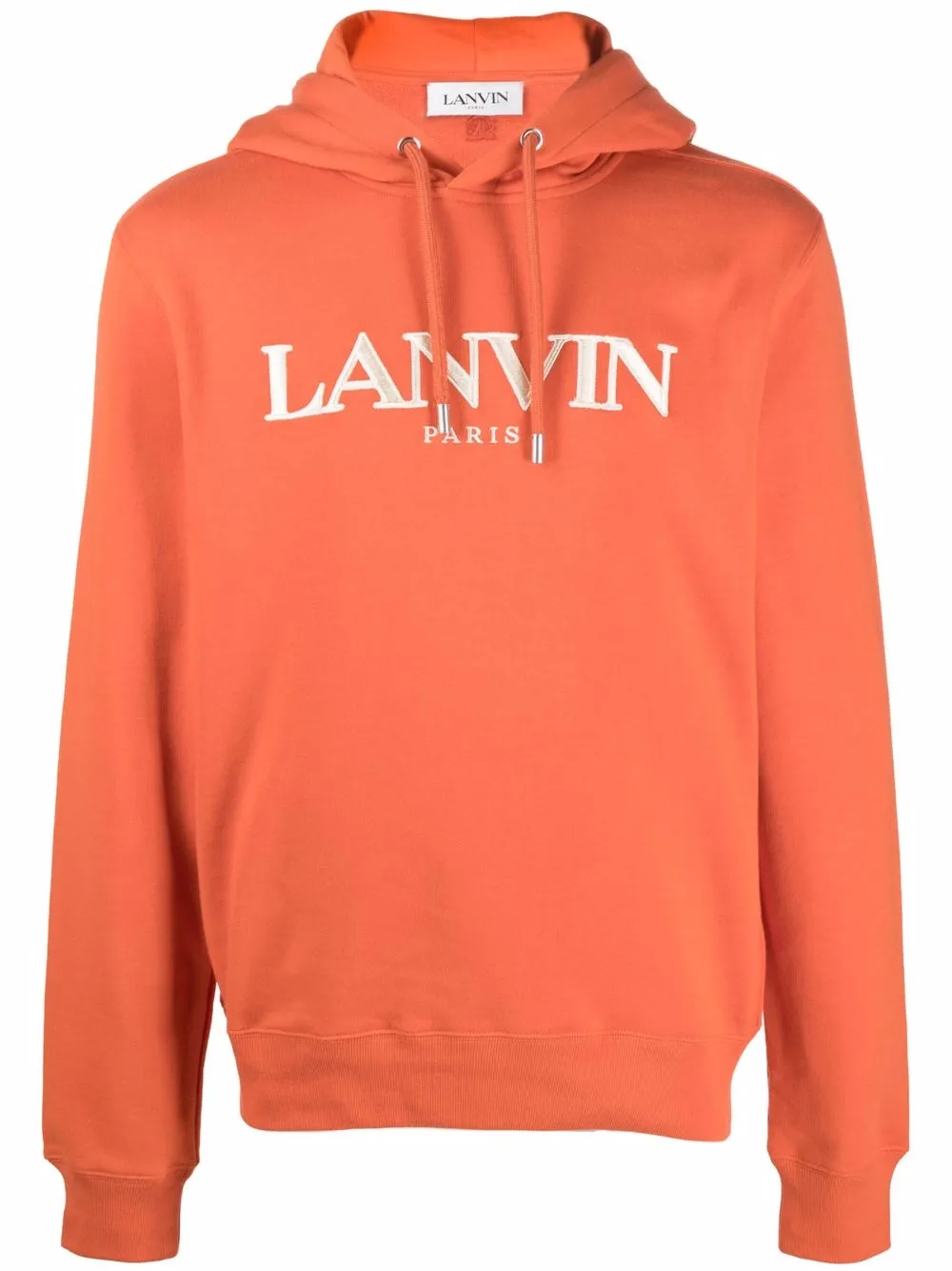 фото Lanvin худи с вышитым логотипом