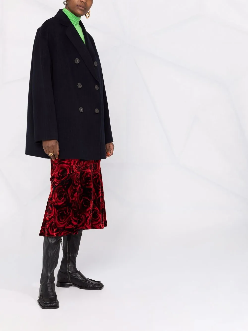 фото Acne studios однобортное пальто