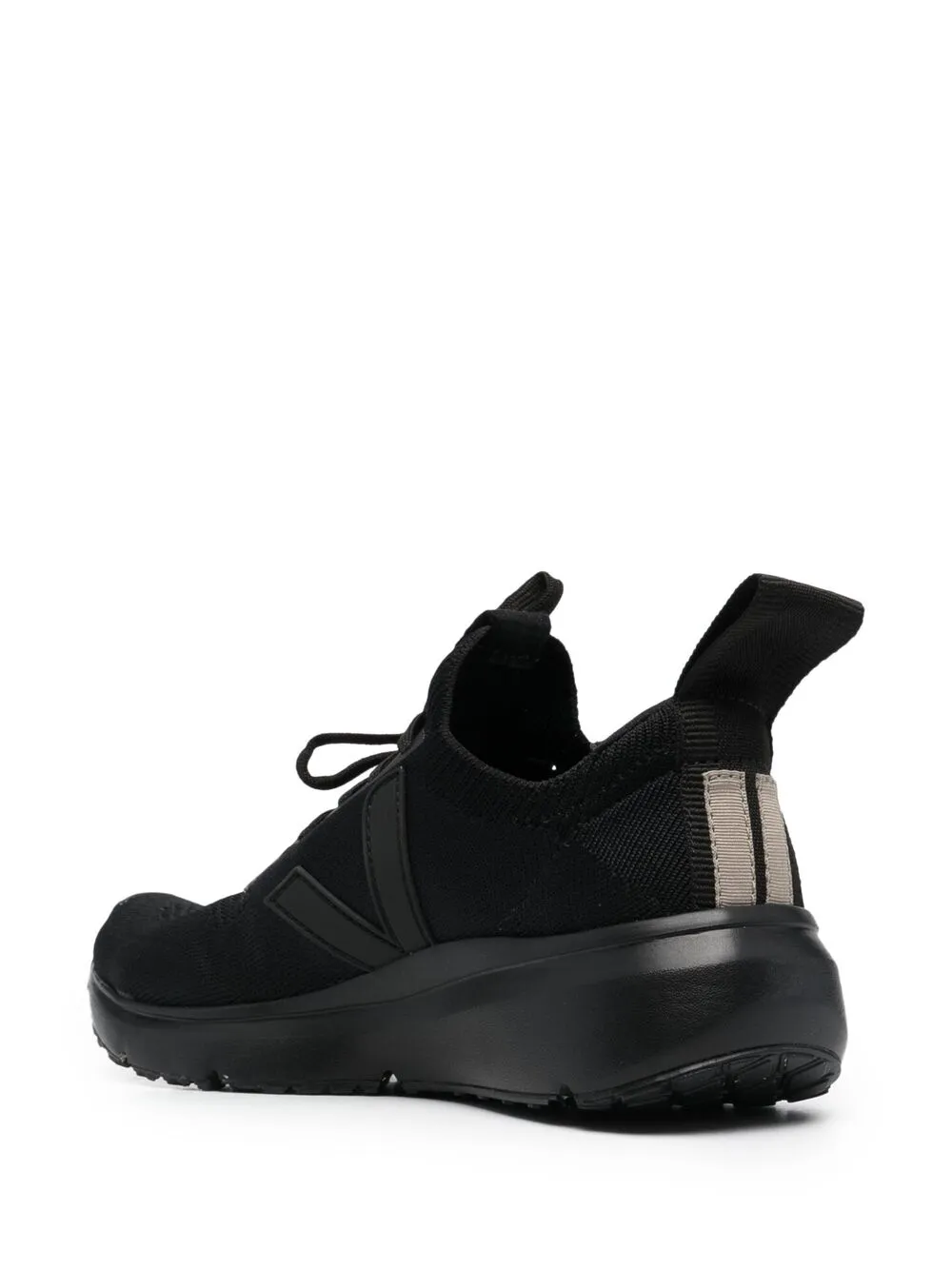 фото Rick owens x veja кроссовки с нашивкой-логотипом