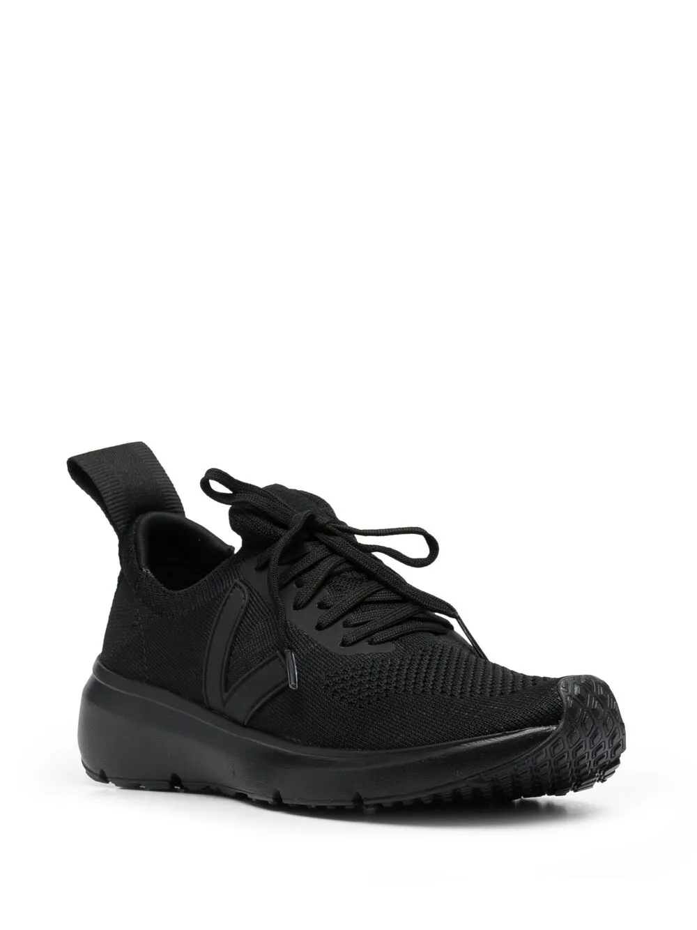 фото Rick owens x veja кроссовки с нашивкой-логотипом
