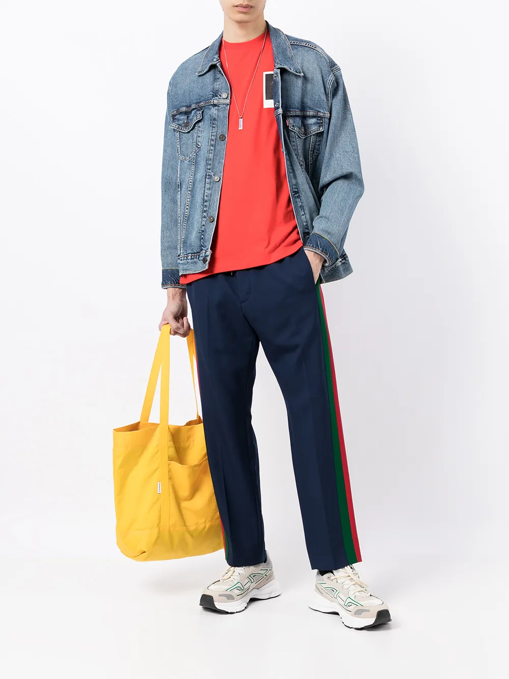 фото Lacoste футболка с принтом