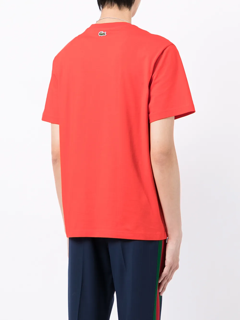 фото Lacoste футболка с принтом