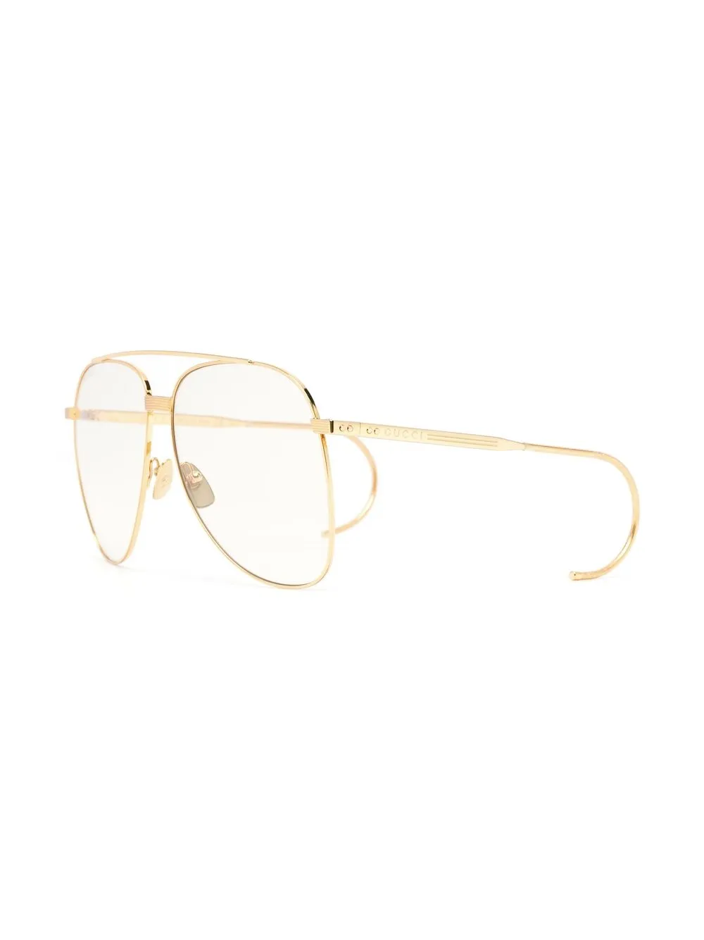 фото Gucci eyewear очки-авиаторы gg0953s