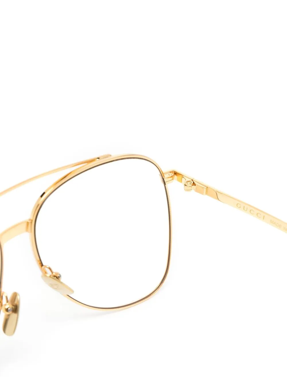 фото Gucci eyewear очки-авиаторы gg0953s