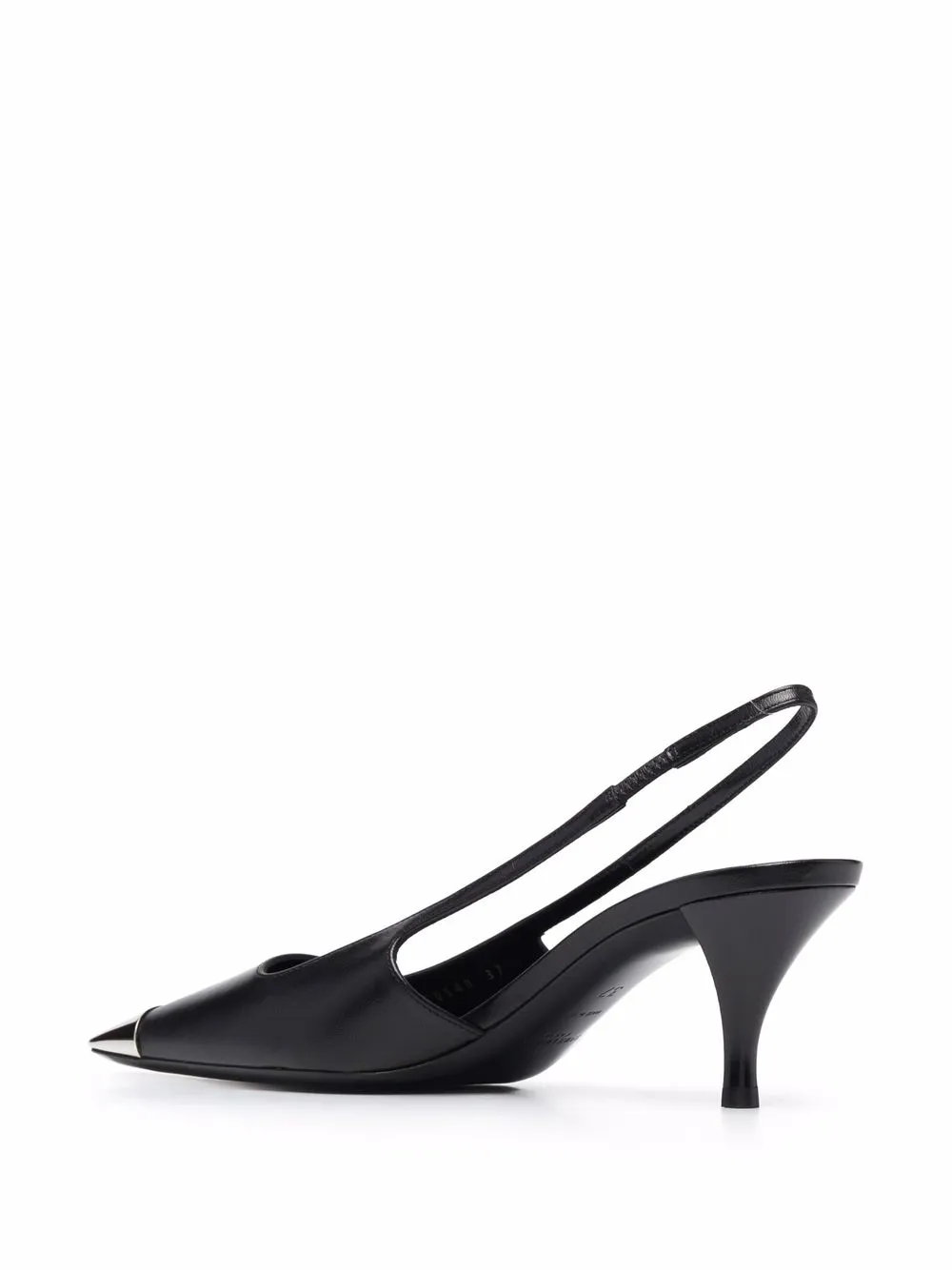 фото Saint laurent туфли blade 60 с ремешком на пятке