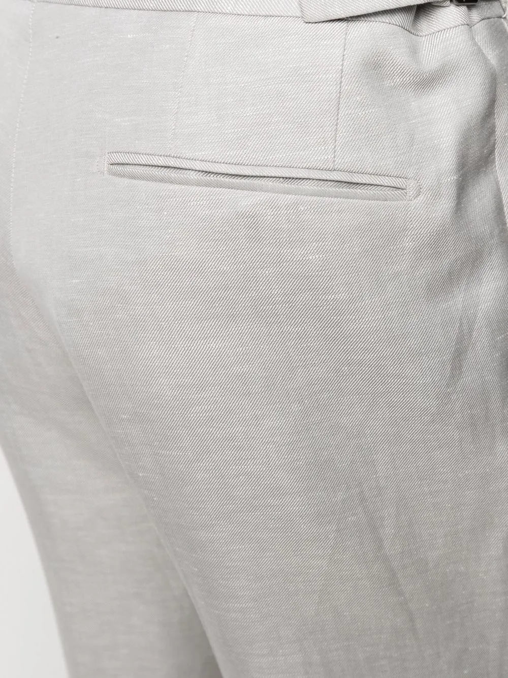 фото Ermenegildo zegna узкие брюки строгого кроя