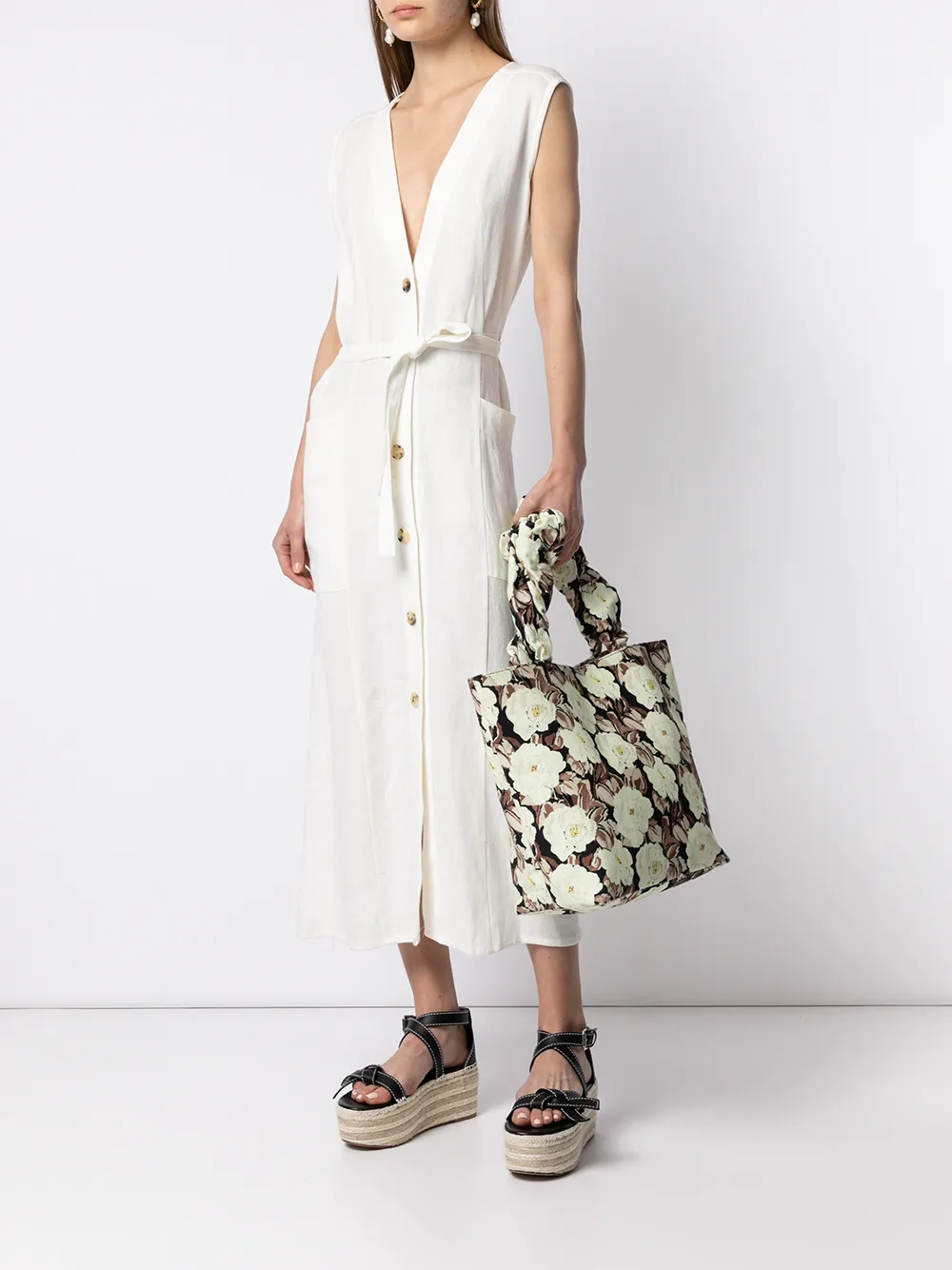 фото Sir. сумка-тоут lois с цветочным принтом