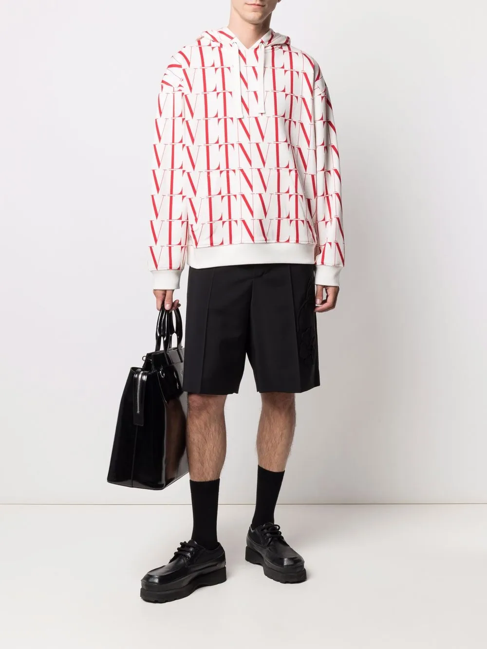 фото Valentino худи с логотипом vltn