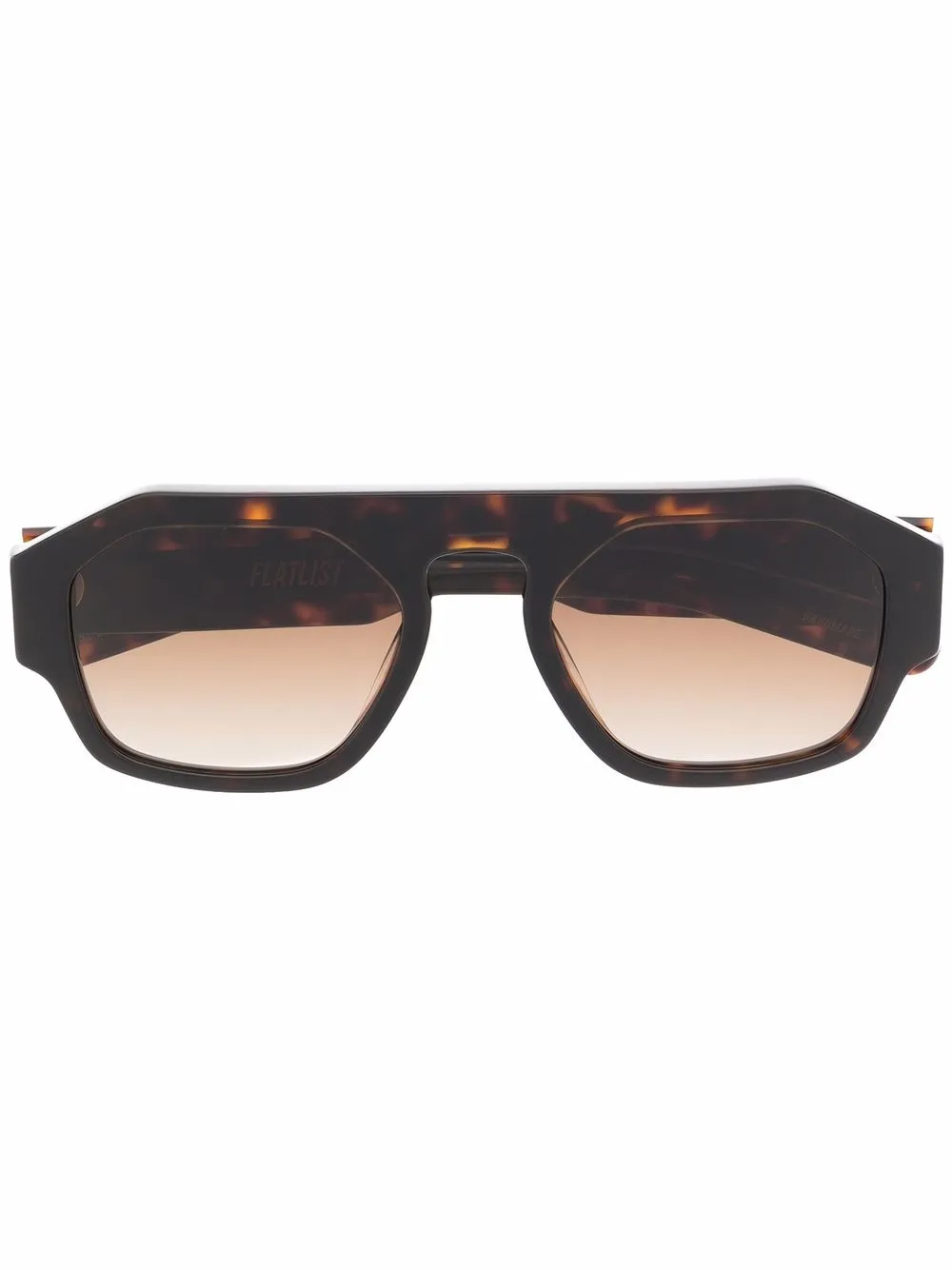 фото Flatlist солнцезащитные очки в оправе черепаховой расцветки