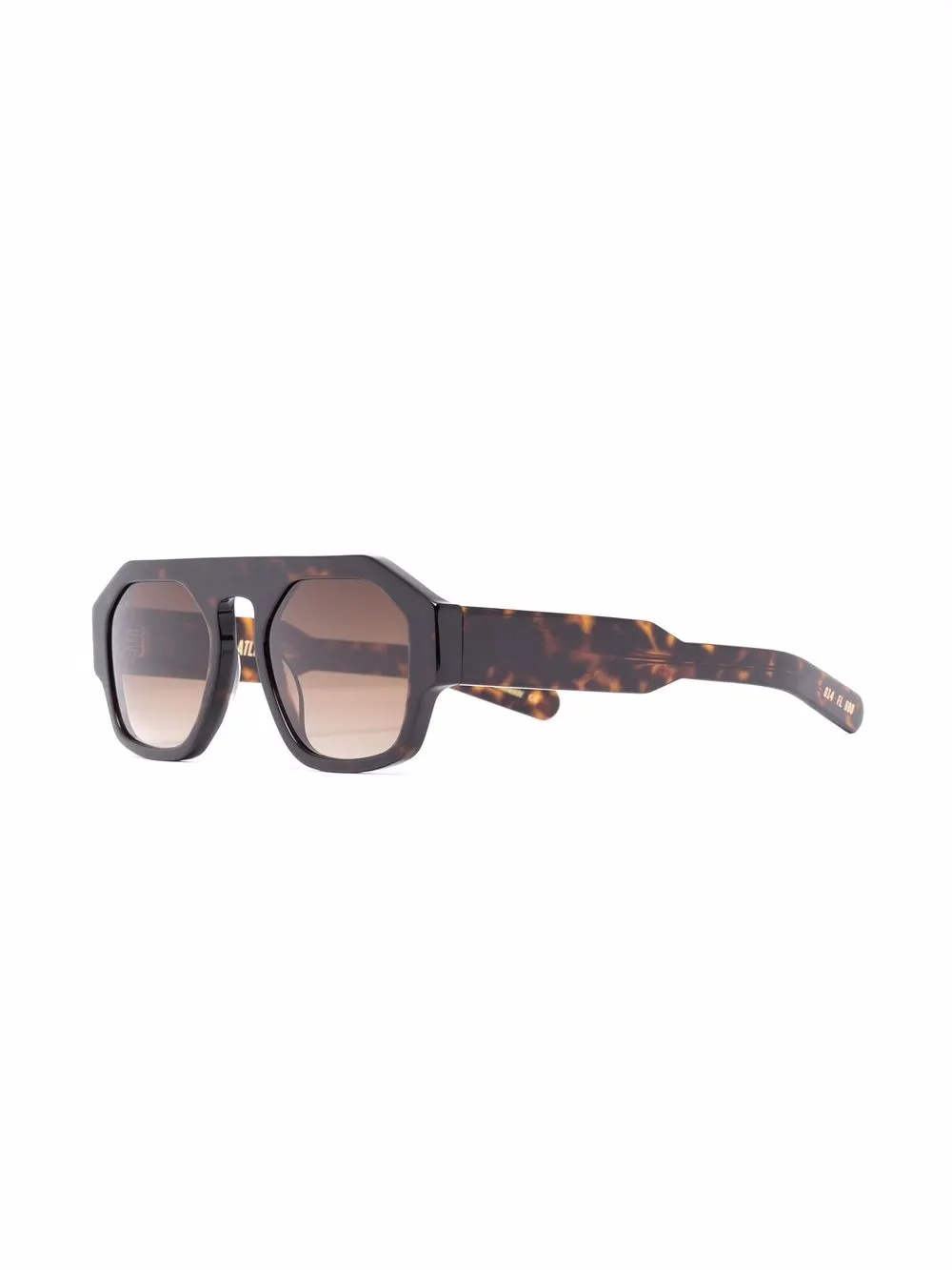 фото Flatlist солнцезащитные очки в оправе черепаховой расцветки