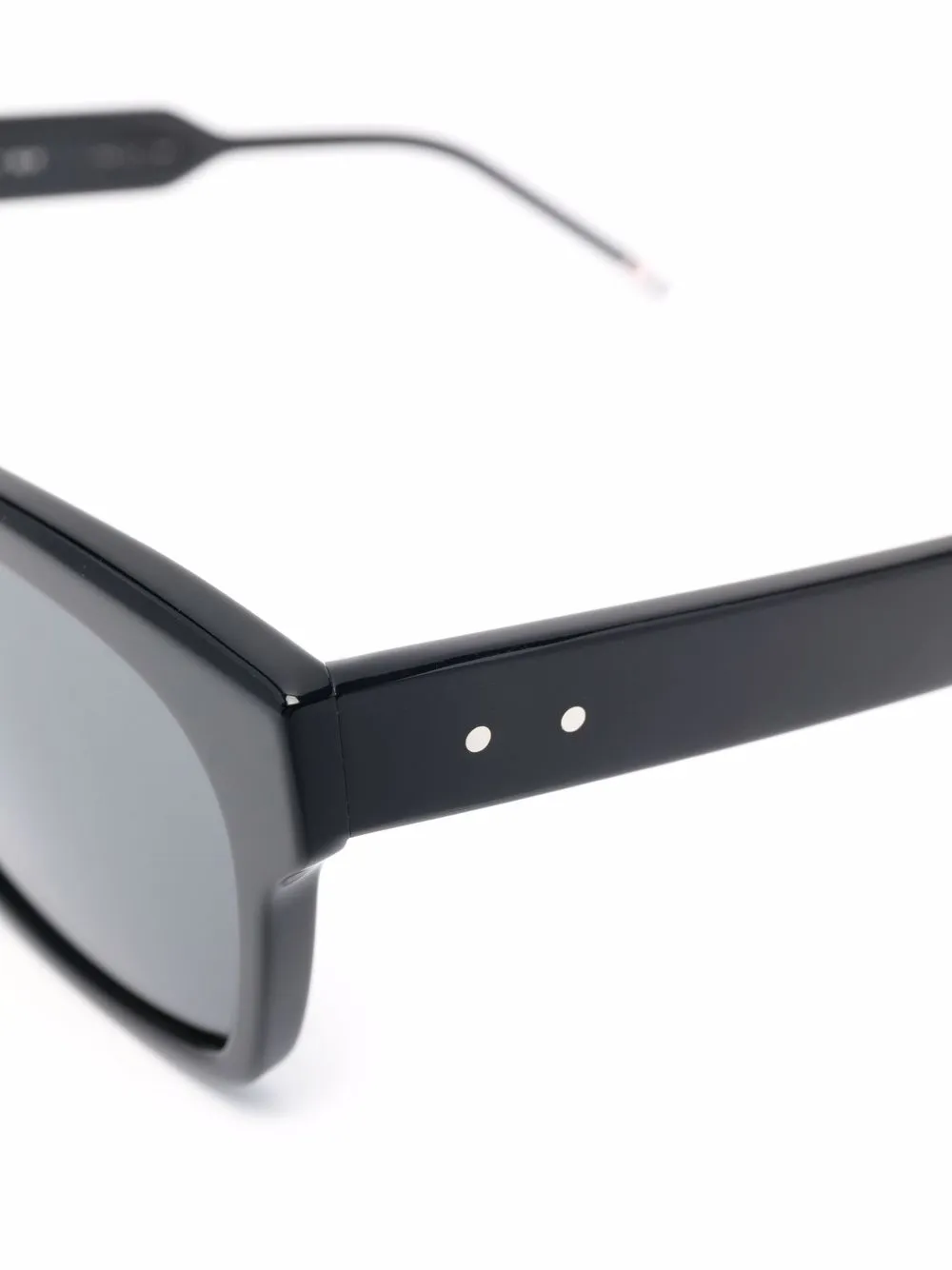 фото Thom browne eyewear солнцезащитные очки с полосками rwb