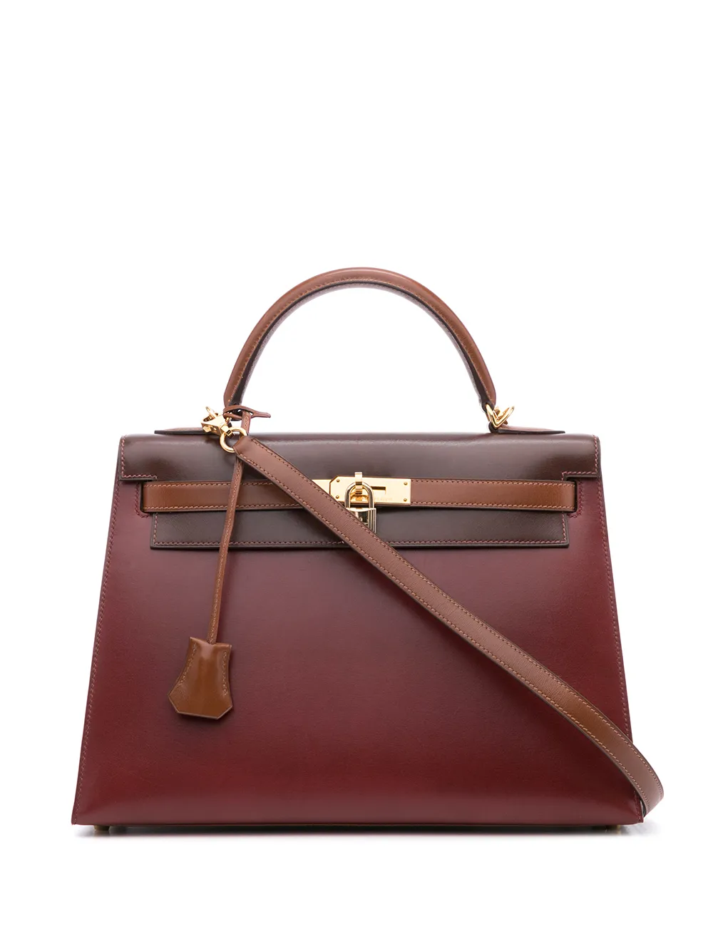 фото Hermès сумка-тоут kelly selliér 32 2002-го года