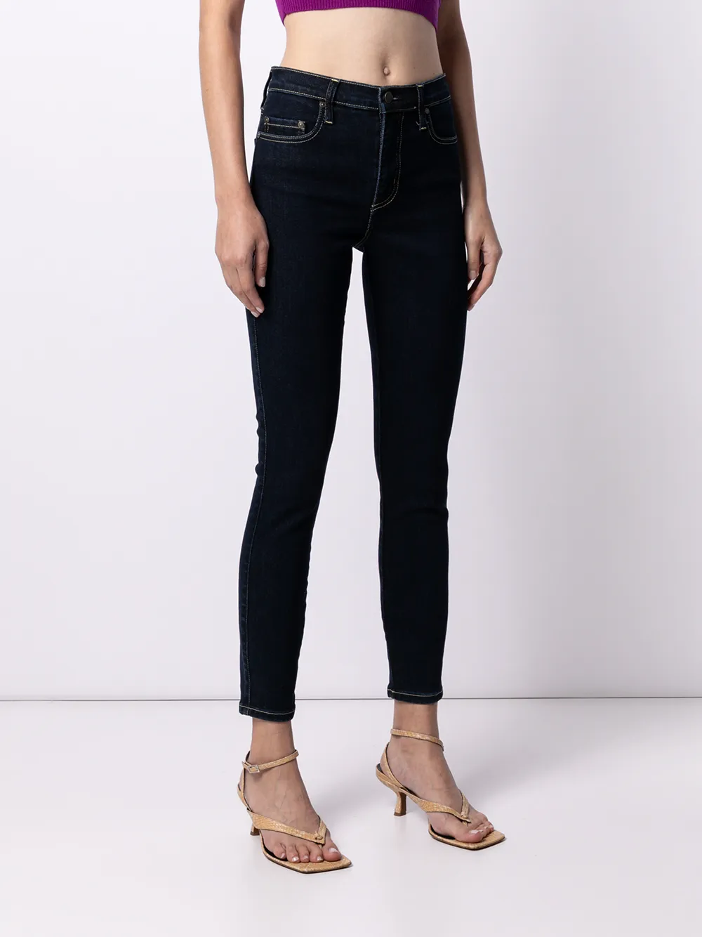 фото Nobody denim джинсы с контрастной строчкой