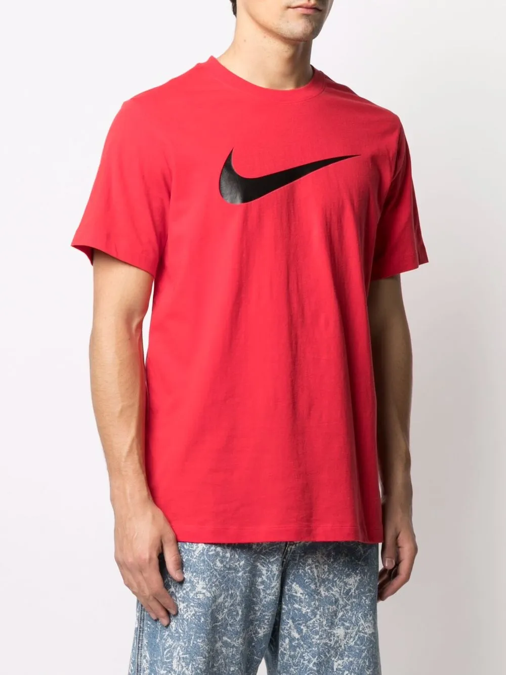фото Nike футболка с логотипом swoosh