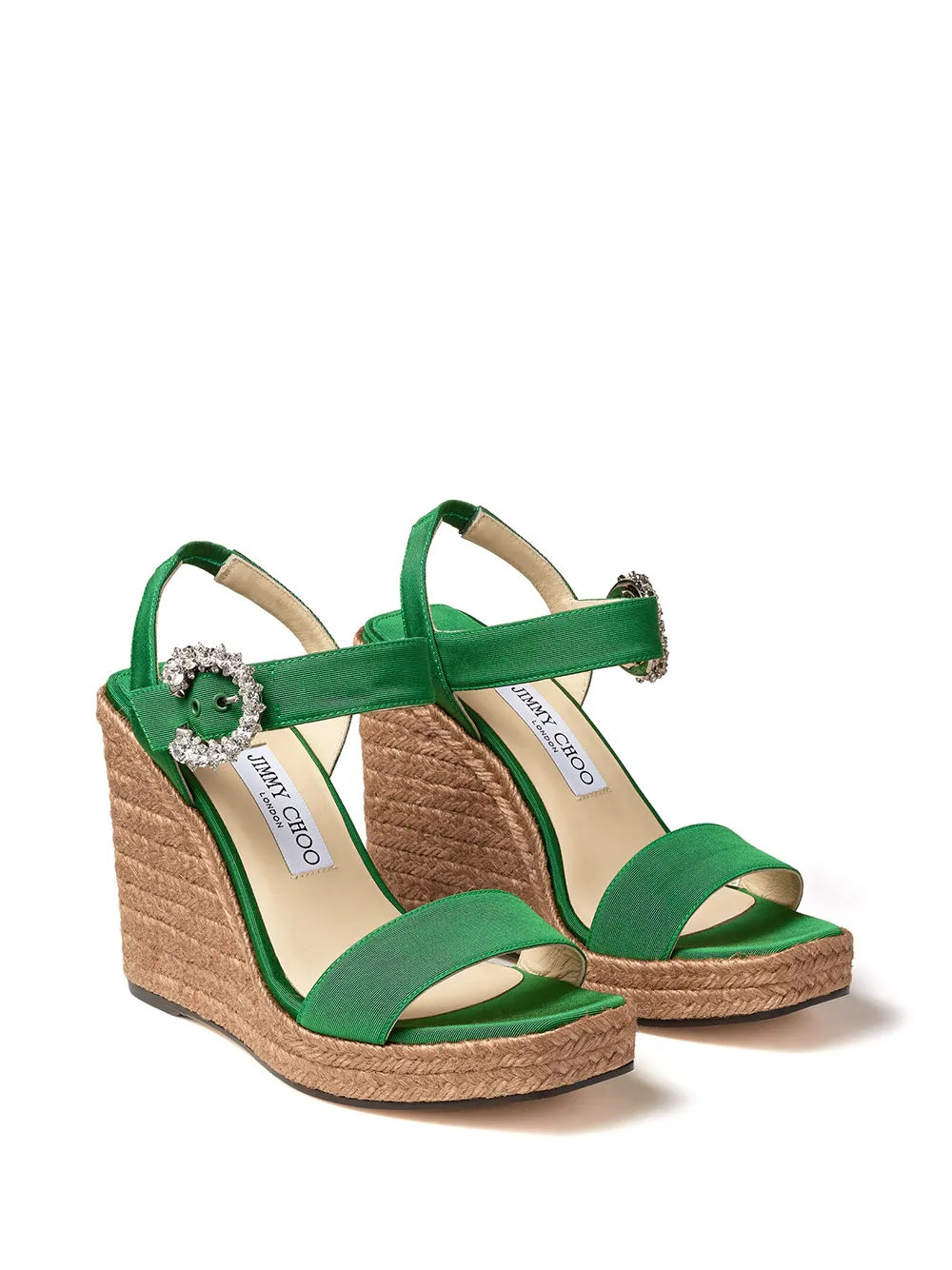 фото Jimmy choo босоножки mirabelle 110 на танкетке