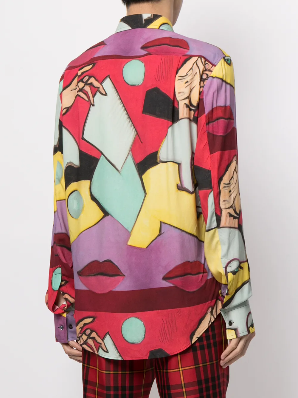 фото Vivienne westwood рубашка aloha с графичным принтом