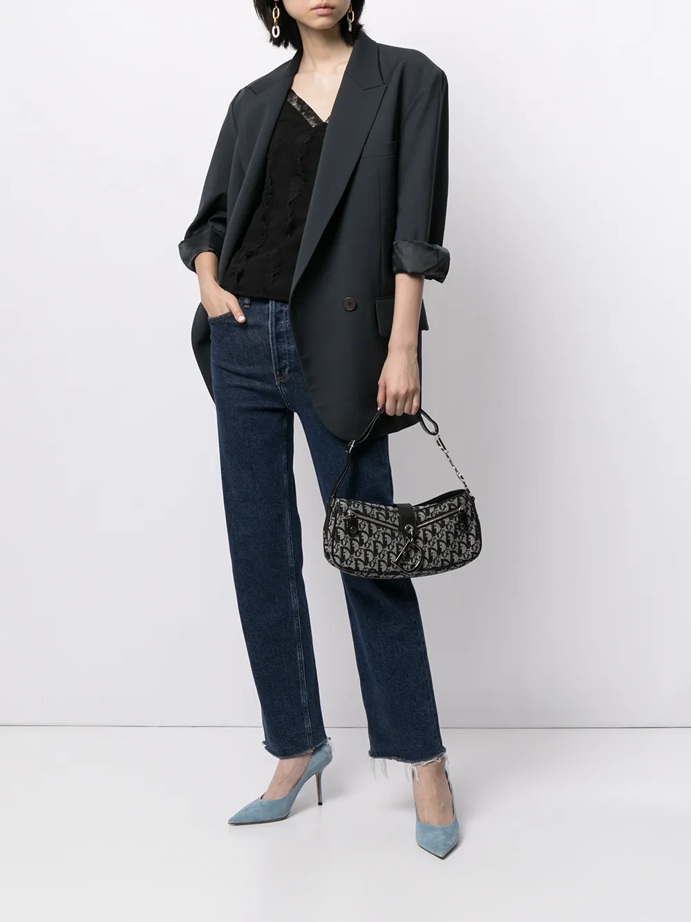 фото Christian dior сумка на плечо pre-owned с узором trotter