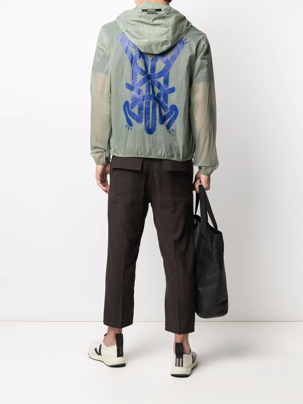 фото Moncler genius x craig green легкая куртка oxybelis с капюшоном