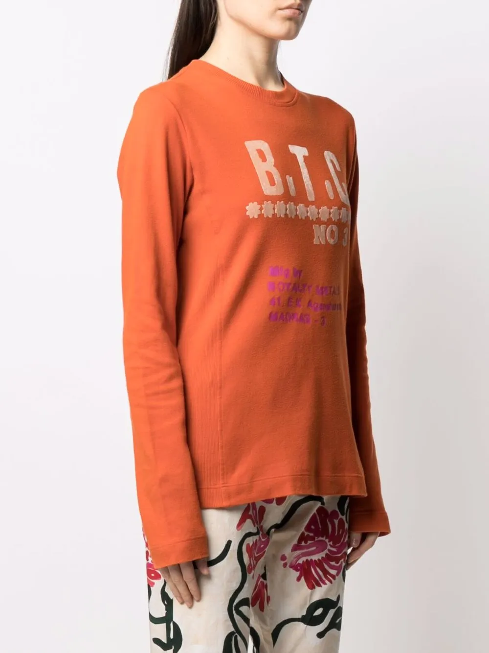 фото Dries van noten pre-owned толстовка 1990-х годов с логотипом
